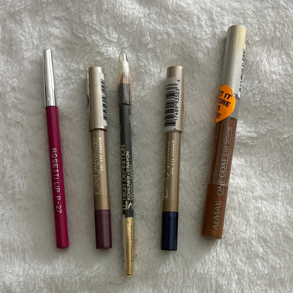 Almay One Coat Multi-Benefit Mascara and Assorted Eye Pencils